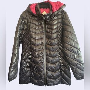 NOIZE cruelty free outerwear black extremely soft jacket L